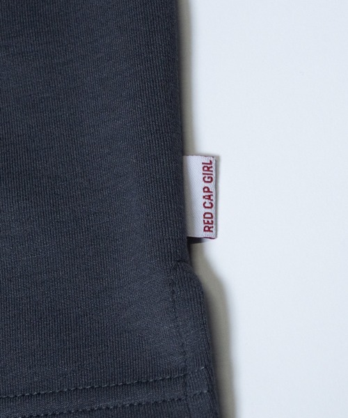 Red Cap Girl（レッドキャプガール）の「【a-r】〔RedCapGirl/レッドキャップガール〕接触冷感 とろみポンチ ワンポイント胸刺繍 半袖ハーフジップ（ポロシャツ・メンズ・ホワイト/グレイッシュベージュ/ブラック/ブルー/ライトグレー/チャコールグレー/ダークブルー/ピンク/グリーン・MEDIUM/LARGE/X-LARGE）」の20枚目の写真
