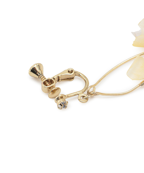 ROPE' PICNIC（ロペピクニック）の「fish scales flower イヤリング（イヤリング・レディース・ブルー/クリーム・FREE）」の3枚目の写真