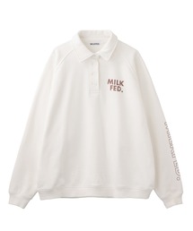 MILKFED. | HALF BUTTON SWEATSHIRT(スウェット)