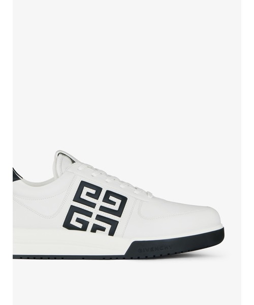 GIVENCHY（ジバンシイ）の「G4 LOW-TOP SNEAKERS（スニーカー・メンズ・ブラック×ホワイト・40/41/42）」の4枚目の写真