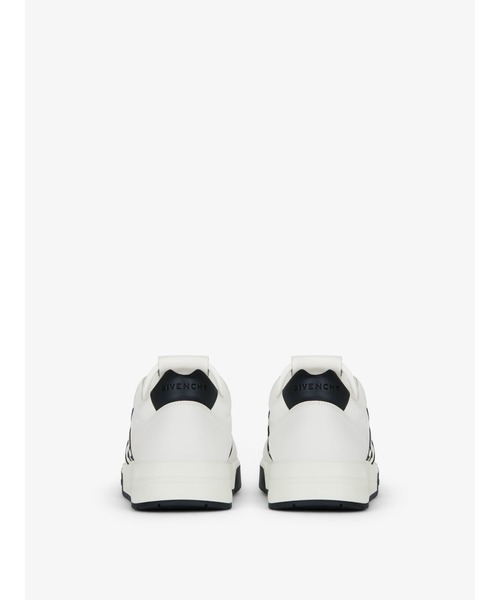 GIVENCHY（ジバンシイ）の「G4 LOW-TOP SNEAKERS（スニーカー・メンズ・ブラック×ホワイト・40/41/42）」の2枚目の写真