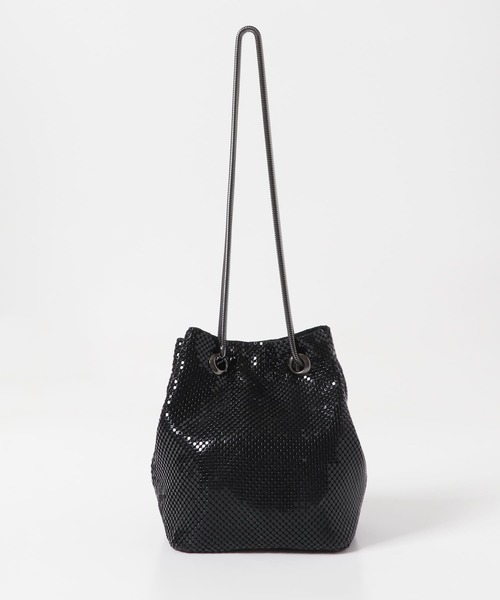 URBAN RESEARCH ROSSO WOMEN（アーバンリサーチ　ロッソ）の「メタルメッシュバッグ（ショルダーバッグ・レディース・シルバー/ブラック/ブロンズ・FREE）」の2枚目の写真