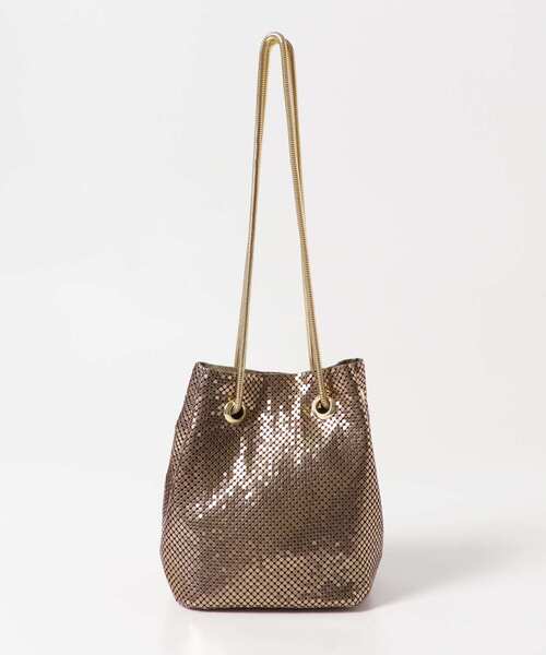 URBAN RESEARCH ROSSO WOMEN（アーバンリサーチ　ロッソ）の「メタルメッシュバッグ（ショルダーバッグ・レディース・シルバー/ブラック/ブロンズ・FREE）」の6枚目の写真