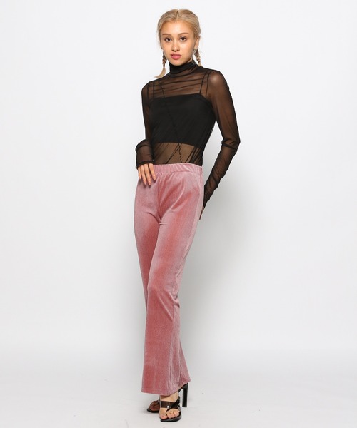 FOREVER 21（フォーエバー トゥエンティーワン）の「【人気アイテム】アソートシアーメロウハイネックプルオーバー２（Tシャツ/カットソー・レディース・ブルー/グリーン/グレー系その他/グリーン系その他/グレー/ブラック・SMALL/MEDIUM/LARGE）」の10枚目の写真