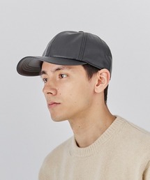 ORNERTE（オルネート）の「ORNERTE  BASIC 6P CAP_DEEP TYPE_FL / 【ユニセックス】 オルネート 深め　サイズが選べる 6パネル フェイクレザーキャップ（キャップ）」
