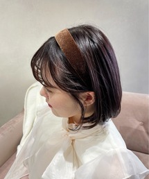 Heather | ベロアカチューシャ　969501(カチューシャ)