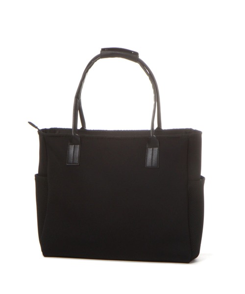 LAKOLE(ラコレ)の「ネオプレーン×フェイクレザーコンビトートバッグ2 / 965867(トートバッグ・メンズ・チャコール/ブラック・FREE)」の8枚目の写真