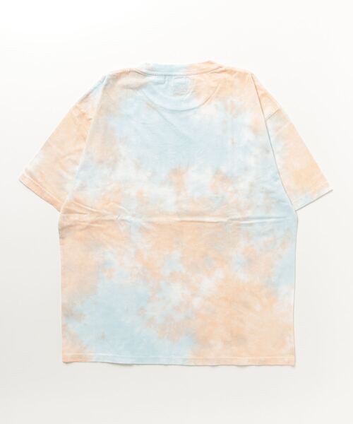 SlashDate(スラッシュデイト)の「RODEBEACHワンポイントタイダイTシャツ/ビッグシルエット(Tシャツ/カットソー・メンズ・イエロー/ピンク/ブルー・M/L)」の11枚目の写真
