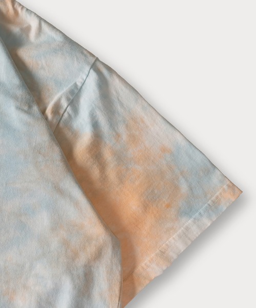 SlashDate(スラッシュデイト)の「RODEBEACHワンポイントタイダイTシャツ/ビッグシルエット(Tシャツ/カットソー・メンズ・イエロー/ピンク/ブルー・M/L)」の5枚目の写真
