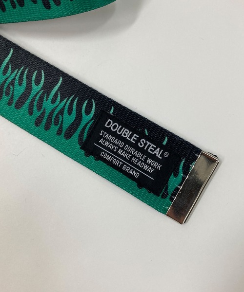 DOUBLE STEAL(ダブルスティール)の「ファイア GIベルト(ベルト・メンズ・ブルー/エメラルド/ピンク・FREE)」の6枚目の写真