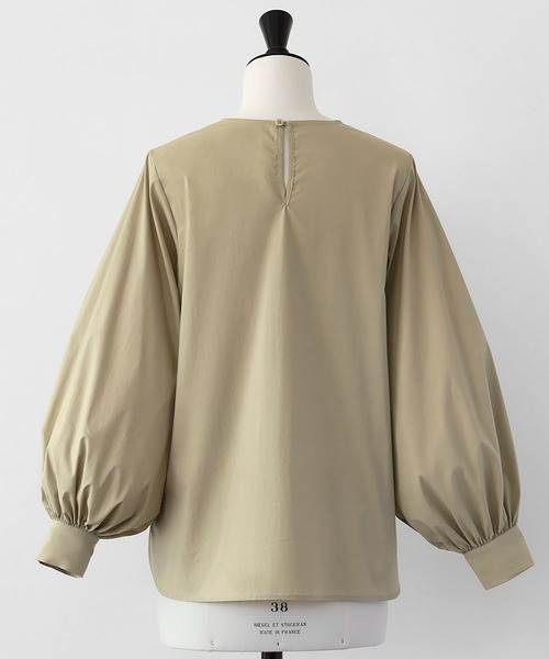 ELFRANK(エルフランク)の「ケープセットボリューム袖3WAYブラウス(シャツ/ブラウス・レディース・ブラック/ベージュ/オフホワイト・FREE)」の14枚目の写真