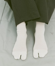 un/neu（アンノイ）の「太リブタビソックス / カラーソックス（ソックス/靴下）」