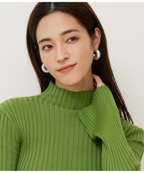 ANAP（アナップ）の「マットフープピアス（ピアス（両耳用）・レディース・シルバー/ゴールド・FREE）」の6枚目の写真