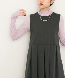 KBF | ロングスリーブハイネックシアーTEE(Tシャツ/カットソー)