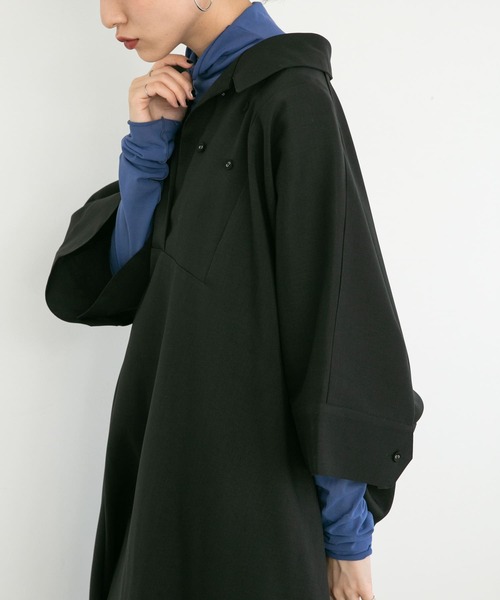 KBF（ケイビーエフ）の「ロングスリーブハイネックシアーTEE（Tシャツ/カットソー・レディース・ピンク/アイボリー/ブルー・ONE）」の5枚目の写真