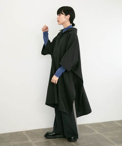 KBF（ケイビーエフ）の「ロングスリーブハイネックシアーTEE（Tシャツ/カットソー・レディース・ピンク/アイボリー/ブルー・ONE）」の11枚目の写真