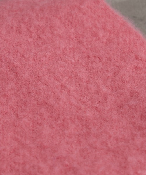 CIAOPANIC TYPY（チャオパニックティピー）の「【静電気防止】洗える太フリンジマフラー（マフラー・レディース・ピンク/ライトグレー/アイボリー/ブルー・ONE SIZE）」の16枚目の写真