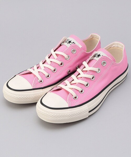 FREAK'S STORE（フリークスストア）の「限定展開　CONVERSE/コンバース　ALL STAR BURNTCOLORS OX/オールスター バーントカラーズ OX（スニーカー・レディース・ブルー/チャコールグレー/ピンク・24.0cm/24.5cm/23.5cm）」の3枚目の写真