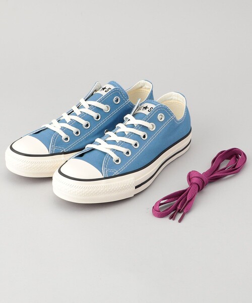 FREAK'S STORE（フリークスストア）の「限定展開　CONVERSE/コンバース　ALL STAR BURNTCOLORS OX/オールスター バーントカラーズ OX（スニーカー・レディース・ブルー/チャコールグレー/ピンク・24.0cm/24.5cm/23.5cm）」の11枚目の写真