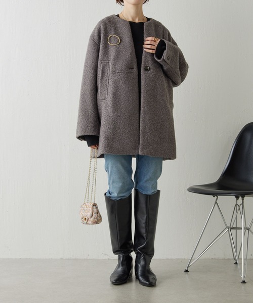 専用　COLLAGE GALLARDAGALANTE シャギーコート COLLAGE GALLARDAGALANTE｜シャギーコート | Rakuten Fashion