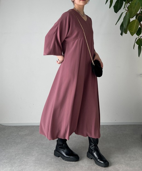 un dix cors(アンディコール)の「前後2WAYバルーンワンピース(ワンピース・レディース・ピンク/ブラック・FREE)」の16枚目の写真