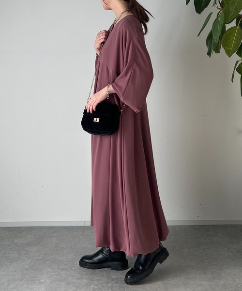 un dix cors(アンディコール)の「前後2WAYバルーンワンピース(ワンピース・レディース・ピンク/ブラック・FREE)」の14枚目の写真