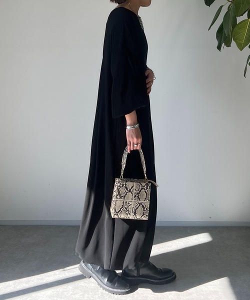 un dix cors(アンディコール)の「前後2WAYバルーンワンピース(ワンピース・レディース・ピンク/ブラック・FREE)」の21枚目の写真