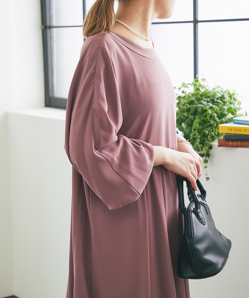 un dix cors(アンディコール)の「前後2WAYバルーンワンピース(ワンピース・レディース・ピンク/ブラック・FREE)」の10枚目の写真