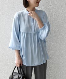 【ZOZO限定】SHIPS.me:ロング ギャザー ブラウス