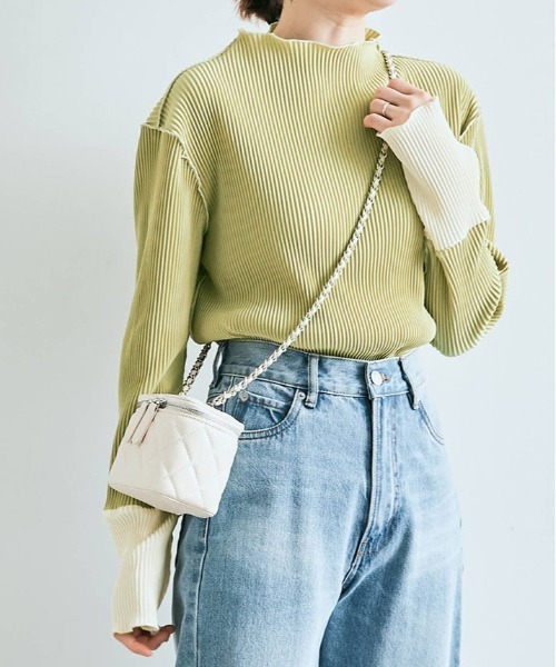 セール】≪25AWの新色登場!≫ これ1枚でオシャレ見え。袖 配色