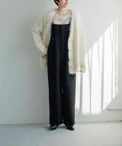 LEPSIM（レプシィム）の「【FOR I SERIES】サスツキワイドパンツ　988300（その他パンツ・レディース・ネイビー/ブラック・FREE）」の9枚目の写真