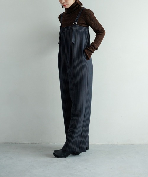 LEPSIM（レプシィム）の「【FOR I SERIES】サスツキワイドパンツ　988300（その他パンツ・レディース・ネイビー/ブラック・FREE）」の13枚目の写真