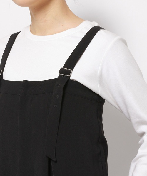 LEPSIM（レプシィム）の「【FOR I SERIES】サスツキワイドパンツ　988300（その他パンツ・レディース・ネイビー/ブラック・FREE）」の22枚目の写真