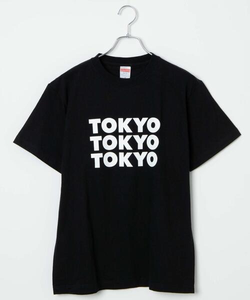 WEGO(ウィゴー)の「WEGO/3連TOKYOロゴT(Tシャツ/カットソー・メンズ・ホワイト/ブラック・X-LARGE/MEDIUM/LARGE)」の2枚目の写真