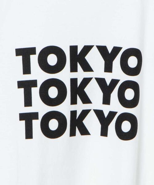 WEGO(ウィゴー)の「WEGO/3連TOKYOロゴT(Tシャツ/カットソー・メンズ・ホワイト/ブラック・X-LARGE/MEDIUM/LARGE)」の3枚目の写真