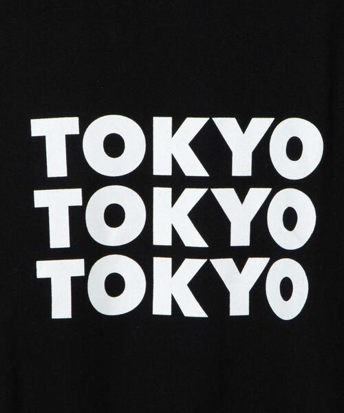 WEGO(ウィゴー)の「WEGO/3連TOKYOロゴT(Tシャツ/カットソー・メンズ・ホワイト/ブラック・X-LARGE/MEDIUM/LARGE)」の4枚目の写真