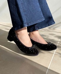 one after another NICE CLAUP | ヒールアップバレーシューズ(バレエシューズ)