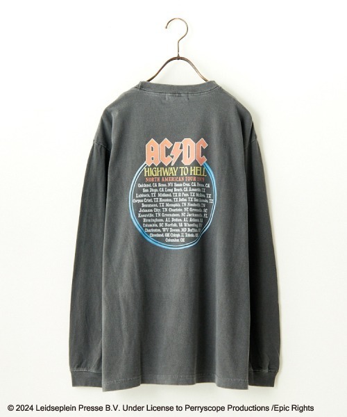 GOOD ROCK SPEED（グッドロックスピード）の「[GOOD ROCK SPEED/グッドロックスピード] 別注 AC/DC ロゴプリントロンT（Tシャツ/カットソー・レディース・ブラック・S/M/L）」の19枚目の写真
