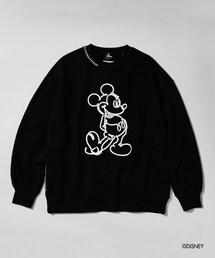 Disney | ディズニー カプセルコレクション ミッキーマウスデザイン スウェット(スウェット)