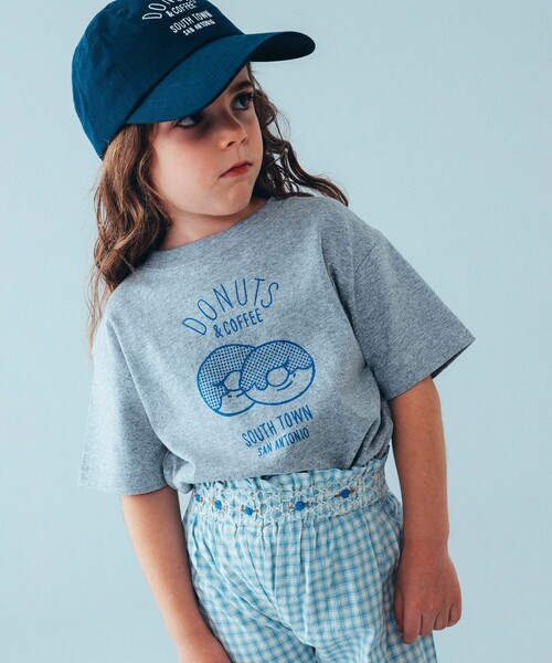 こども ビームス(コドモビームス)の「こども ビームス × HANDTEX / 別注 スーベニア Tシャツ 24(100~160cm)(Tシャツ/カットソー・キッズ・ベージュ/ホワイト/グレー・160/150/130/110/100/120/140)」の8枚目の写真