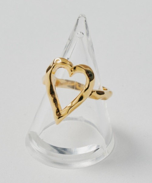 whim（ウィム）の「【NEW】Original Heart Ring（リング・レディース・シルバー/ゴールド・#13/#9）」の3枚目の写真