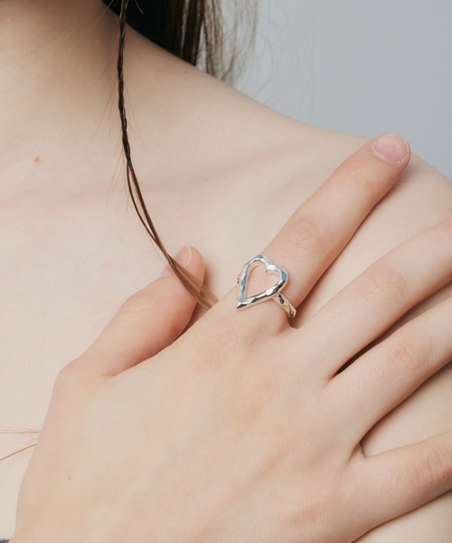 whim（ウィム）の「【NEW】Original Heart Ring（リング・レディース・シルバー/ゴールド・#13/#9）」の13枚目の写真