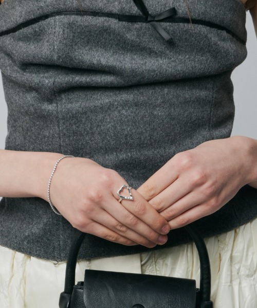 whim（ウィム）の「【NEW】Original Heart Ring（リング・レディース・シルバー/ゴールド・#13/#9）」の14枚目の写真