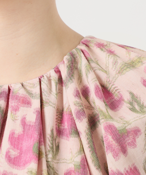IENA LA BOUCLE NEON タックドレス IENA LA BOUCLE（イエナラブークル）の「IENA LA BOUCLE NEON