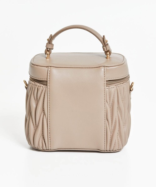 NOELA（ノエラ）の「キルティングバニティバッグ（ショルダーバッグ・レディース・オフホワイト/イエロー/ベージュ・フリー）」の5枚目の写真