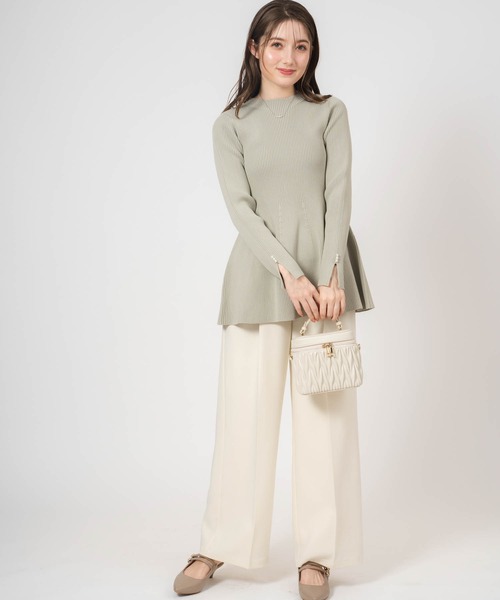 NOELA（ノエラ）の「キルティングバニティバッグ（ショルダーバッグ・レディース・オフホワイト/イエロー/ベージュ・フリー）」の13枚目の写真