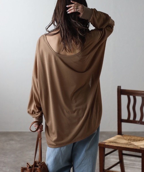 sansangear ロンT リラックスロンT（Tシャツ/カットソー）｜Bonjour Sagan（ボンジュール