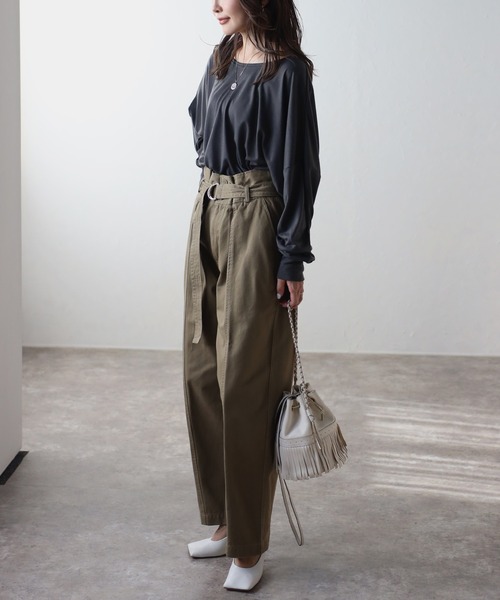 リラックスロンT（Tシャツ/カットソー）｜Bonjour Sagan（ボンジュール