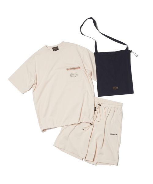 S/Sティー＆ショーツ＆バッグセット（セットアップ）｜PENDLETON