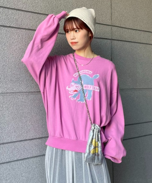 ロデオクラウンズ Vintage likeスウェットトップス アサプロ ロデオクラウンズ Vintage likeスウェットトップス アサプロ